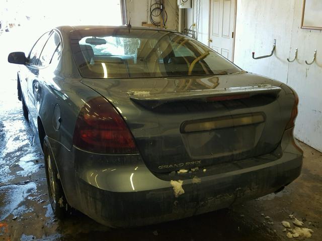 2G2WP552261226152 - 2006 PONTIAC GRAND PRIX BLUE photo 3