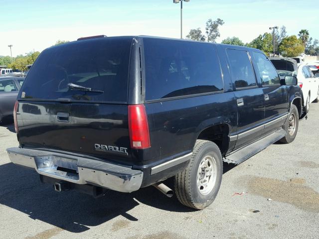 1GNGC26R1XJ511722 - 1999 CHEVROLET SUBURBAN C BLACK photo 4