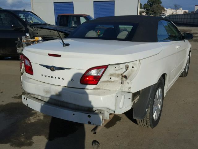 1C3LC45K68N147366 - 2008 CHRYSLER SEBRING WHITE photo 4