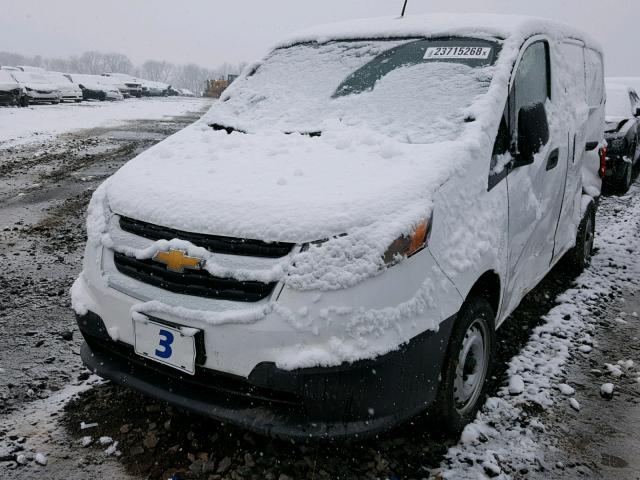 3N63M0YN0FK726344 - 2015 CHEVROLET CITY EXPRE WHITE photo 2