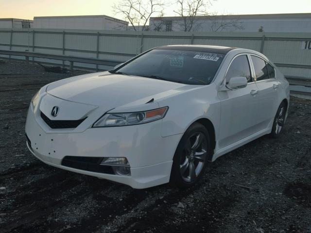 19UUA96529A003738 - 2009 ACURA TL WHITE photo 2