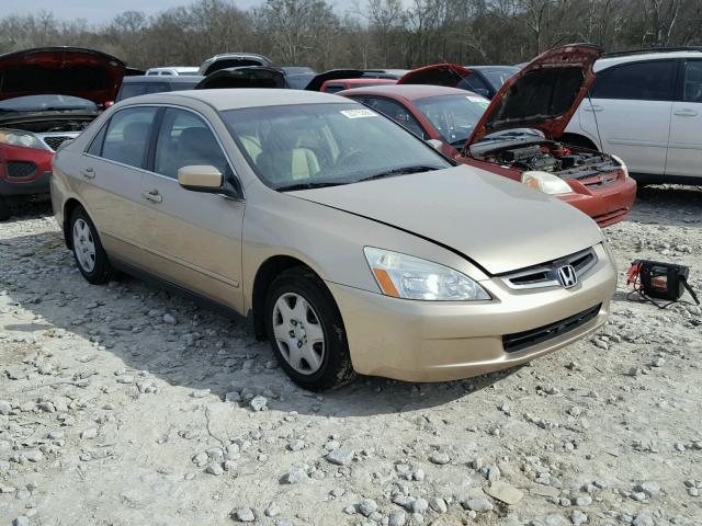 1HGCM564X5A098966 - 2005 HONDA ACCORD LX GOLD photo 1