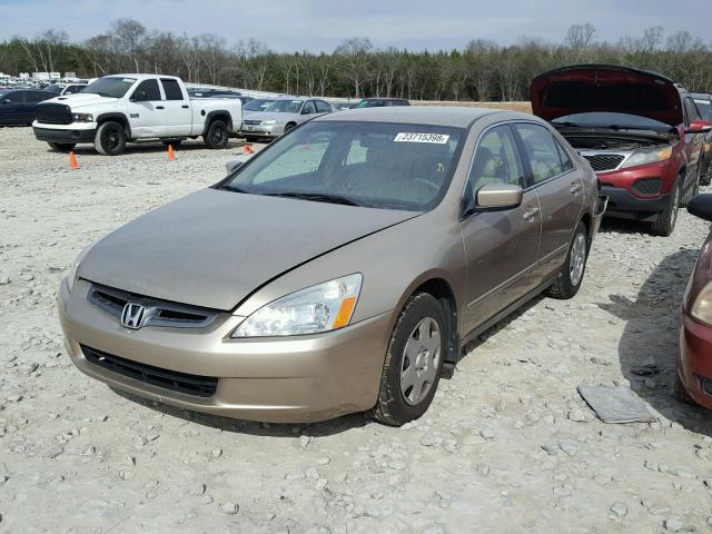 1HGCM564X5A098966 - 2005 HONDA ACCORD LX GOLD photo 2