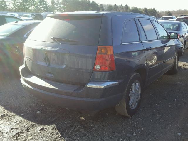 2C8GM68444R643068 - 2004 CHRYSLER PACIFICA BLUE photo 4