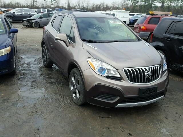 KL4CJASBXEB590972 - 2014 BUICK ENCORE GRAY photo 1