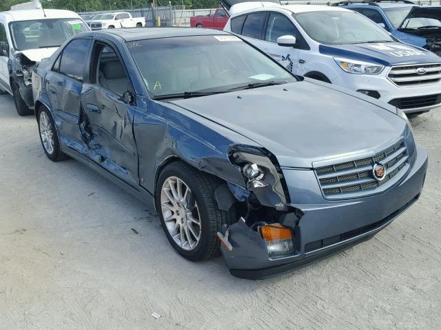 1G6DP577760166587 - 2006 CADILLAC CTS HI FEA BLUE photo 1