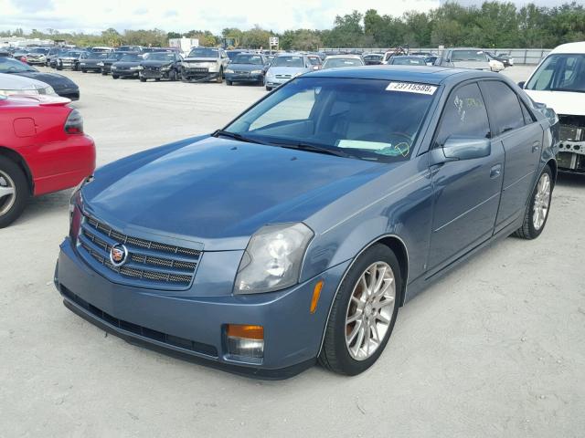 1G6DP577760166587 - 2006 CADILLAC CTS HI FEA BLUE photo 2