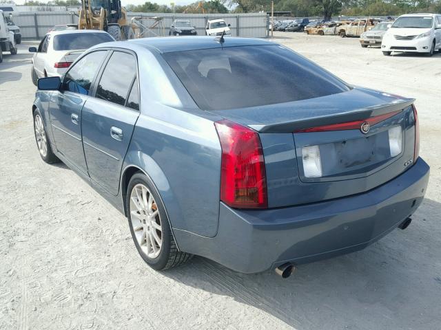 1G6DP577760166587 - 2006 CADILLAC CTS HI FEA BLUE photo 3