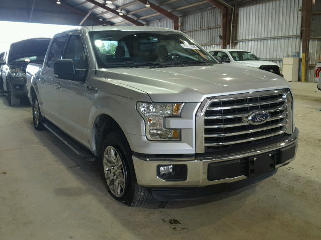 1FTEW1C84GFC79911 - 2016 FORD F150 SUPER SILVER photo 1