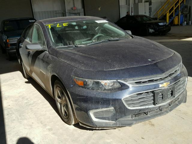 1G1ZB5ST8HF120409 - 2017 CHEVROLET MALIBU LS იასამნისფერი ფოტო 1