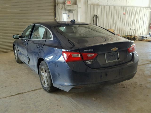1G1ZB5ST8HF120409 - 2017 CHEVROLET MALIBU LS იასამნისფერი ფოტო 3