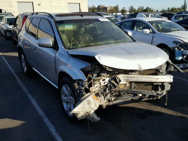 JN8AZ08T77W516215 - 2007 NISSAN MURANO SL SILVER photo 1