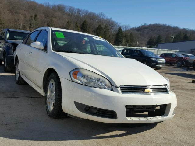 2G1WC57M591163776 - 2009 CHEVROLET IMPALA 2LT WHITE photo 1