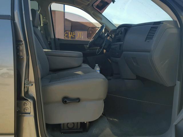 3D7KS28D48G154245 - 2008 DODGE RAM 2500 S GRAY photo 5