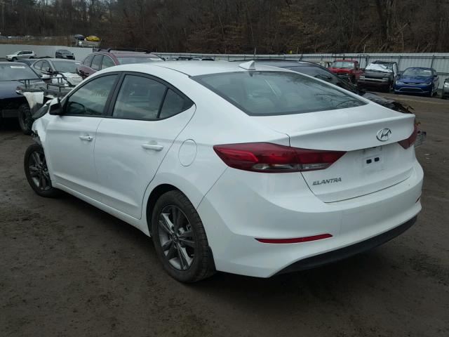 5NPD84LF9JH230335 - 2018 HYUNDAI ELANTRA SE WHITE photo 3