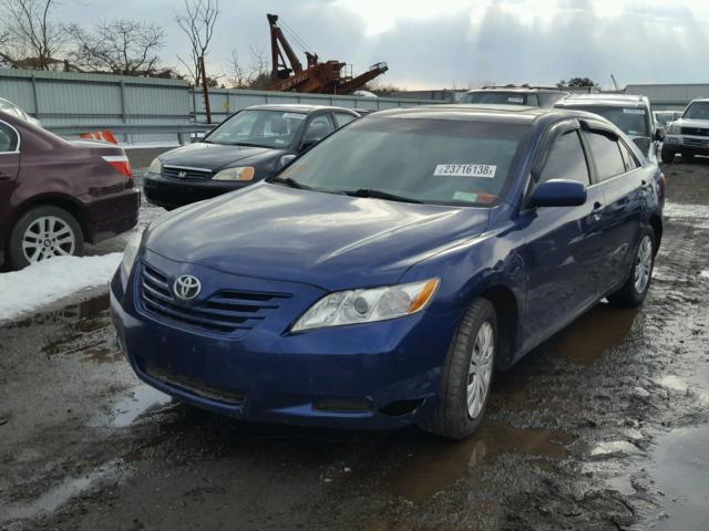 4T1BE46K29U345039 - 2009 TOYOTA CAMRY BASE BLUE photo 2