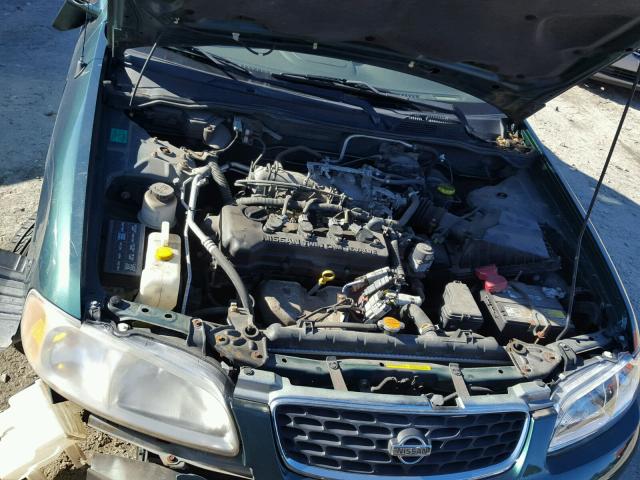 3N1CB51D01L449479 - 2001 NISSAN SENTRA XE GREEN photo 7