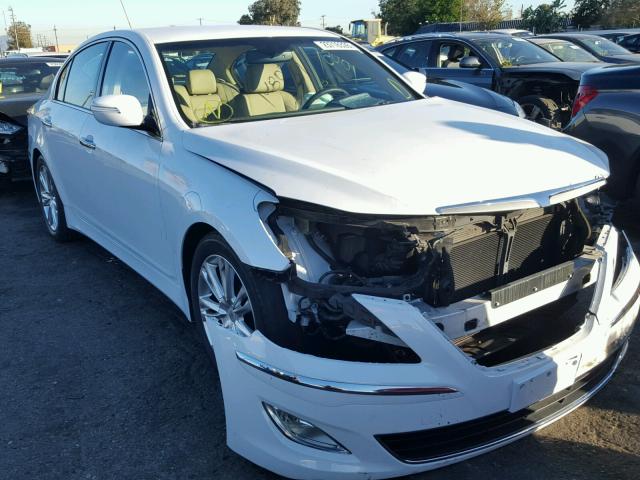 KMHGC4DD4EU259886 - 2014 HYUNDAI GENESIS 3. WHITE photo 1