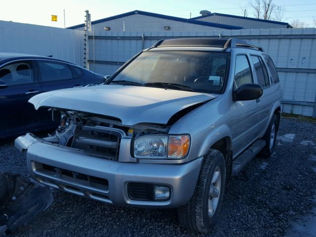 JN8DR09Y44W902058 - 2004 NISSAN PATHFINDER SILVER photo 2