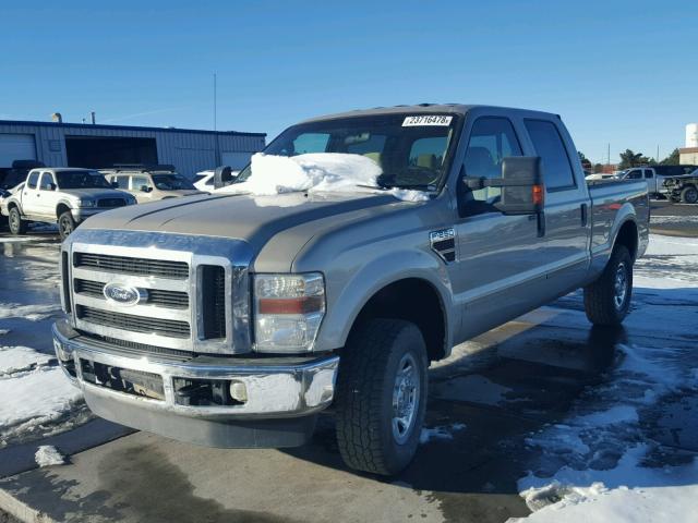 1FTSW21R09EA68332 - 2009 FORD F250 SUPER GOLD photo 2