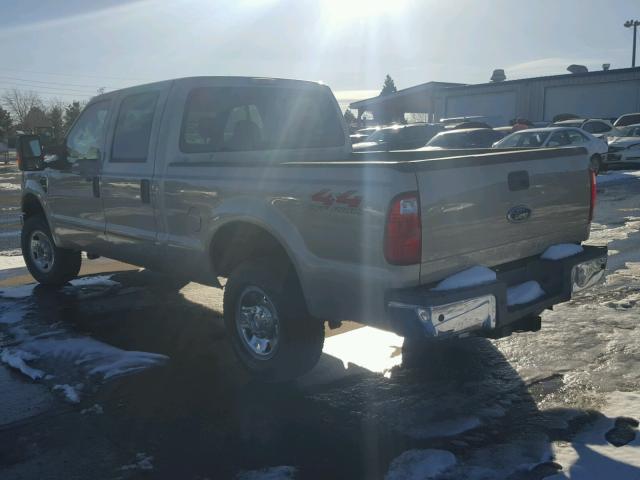 1FTSW21R09EA68332 - 2009 FORD F250 SUPER GOLD photo 3