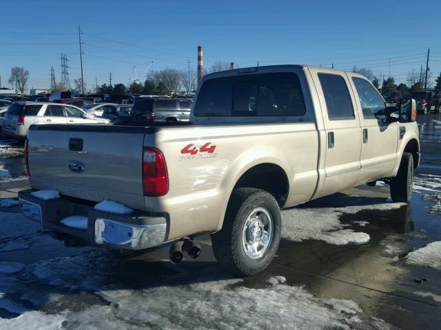 1FTSW21R09EA68332 - 2009 FORD F250 SUPER GOLD photo 4