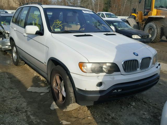 WBAFB33581LH07022 - 2001 BMW X5 4.4I WHITE photo 1