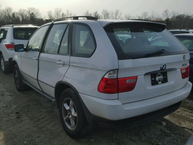 WBAFB33581LH07022 - 2001 BMW X5 4.4I WHITE photo 3