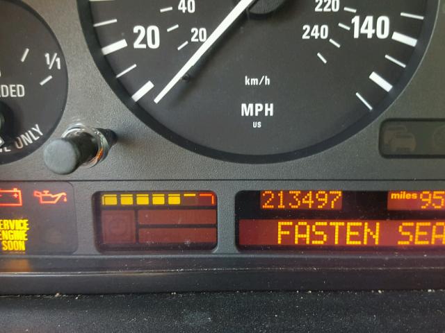 WBAFB33581LH07022 - 2001 BMW X5 4.4I WHITE photo 8