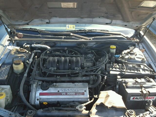 JN1CA31D11T629024 - 2001 NISSAN MAXIMA GXE BLUE photo 7