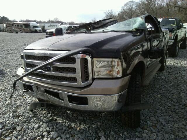 1FTWW31P46EC76134 - 2006 FORD F350 SRW S BLACK photo 2