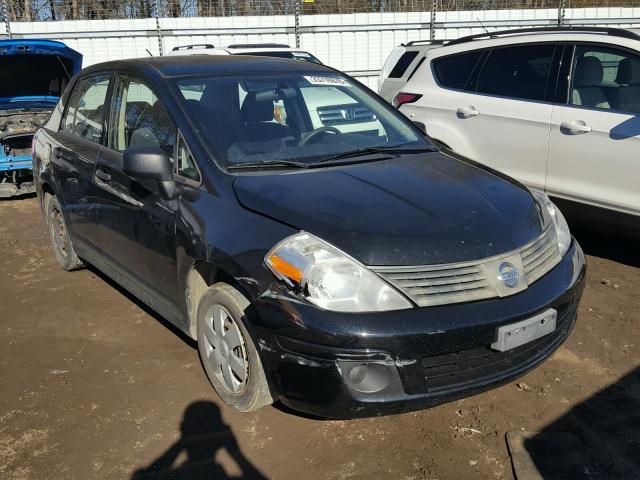 3N1CC11E99L437325 - 2009 NISSAN VERSA S BLACK photo 1