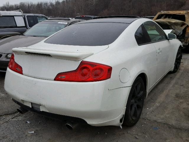 JNKCV54E27M907383 - 2007 INFINITI G35 WHITE photo 4