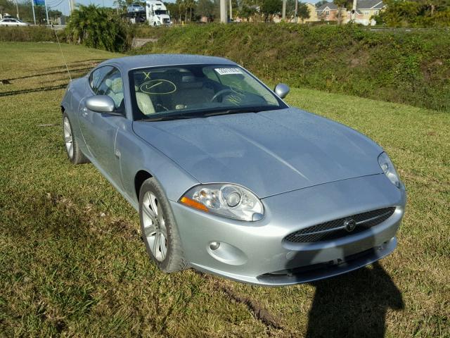 SAJWA43B075B10494 - 2007 JAGUAR XK SILVER photo 1