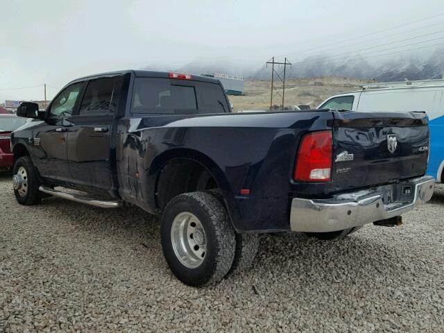 3C63DRHLXCG155053 - 2012 DODGE RAM 3500 S BLUE photo 3