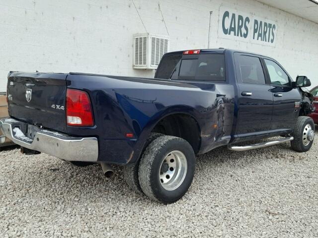 3C63DRHLXCG155053 - 2012 DODGE RAM 3500 S BLUE photo 4