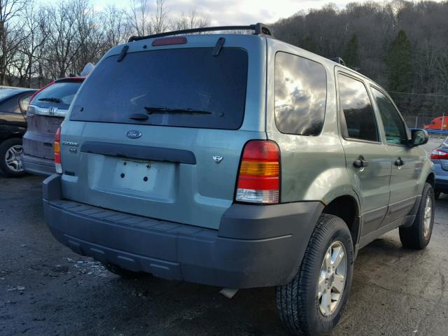 1FMYU03136KA33000 - 2006 FORD ESCAPE XLT GREEN photo 4