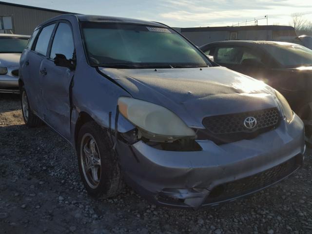 2T1KR32E73C017431 - 2003 TOYOTA MATRIX BLUE photo 1