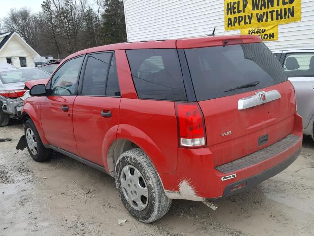 5GZCZ33D17S864345 - 2007 SATURN VUE RED photo 3