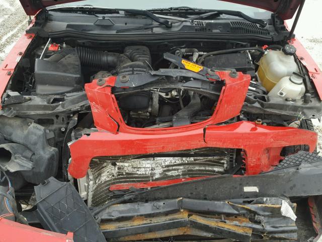 5GZCZ33D17S864345 - 2007 SATURN VUE RED photo 7