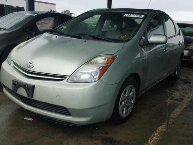 JTDKB20UX73275403 - 2007 TOYOTA PRIUS GREEN photo 2