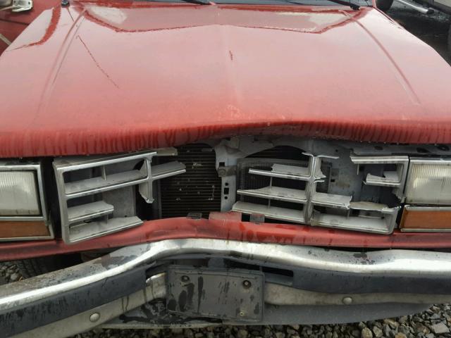 1FTCR10X1NUD21860 - 1992 FORD RANGER RED photo 7