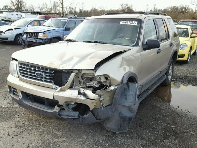 1FMZU73E23UB58781 - 2003 FORD EXPLOR XLT GOLD photo 2