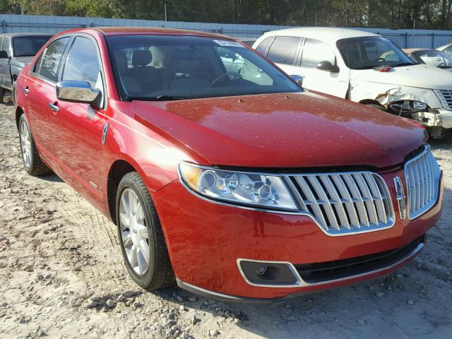 3LNDL2L36BR761947 - 2011 LINCOLN MKZ HYBRID RED photo 1