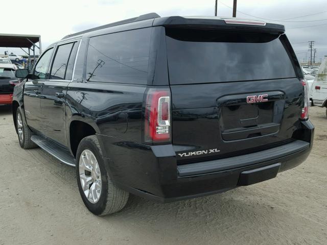 1GKS1GKC3GR271988 - 2016 GMC YUKON XL C BLACK photo 3