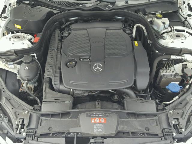 WDDHF5KB4EA986363 - 2014 MERCEDES-BENZ E 350 WHITE photo 7