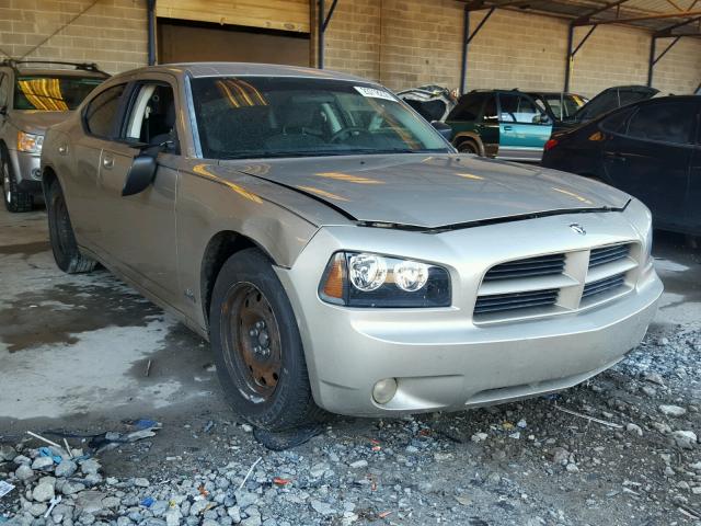 2B3KA43G98H197331 - 2008 DODGE CHARGER TAN photo 1