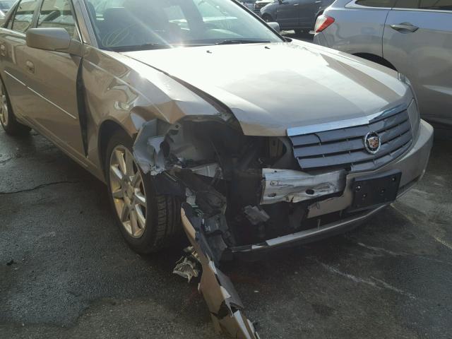 1G6DP577760136876 - 2006 CADILLAC CTS HI FEA GOLD photo 9