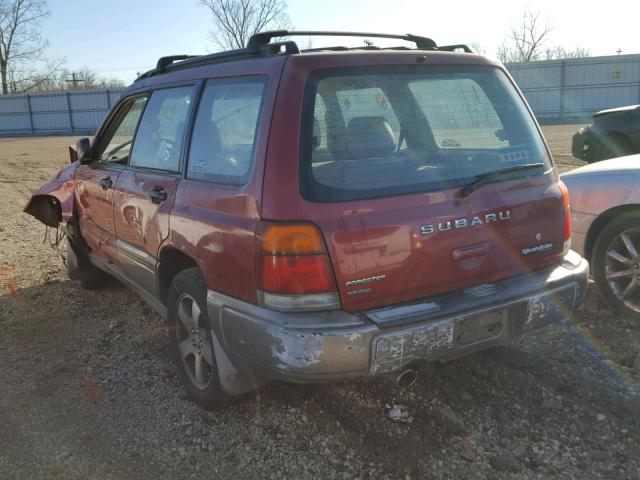 JF1SF6554WH708573 - 1998 SUBARU FORESTER S Qırmızı foto 3