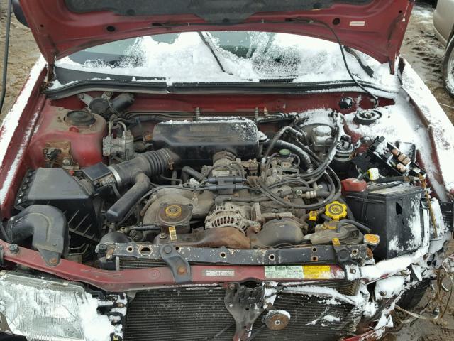 JF1SF6554WH708573 - 1998 SUBARU FORESTER S Qırmızı foto 7